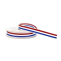 3/8" x 7yd. Metallic Stripes Ribbon by Celebrate It®
