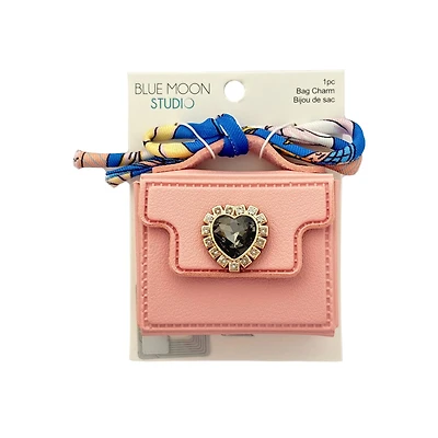 Blue Moon Studio™ Pink Purse Charm