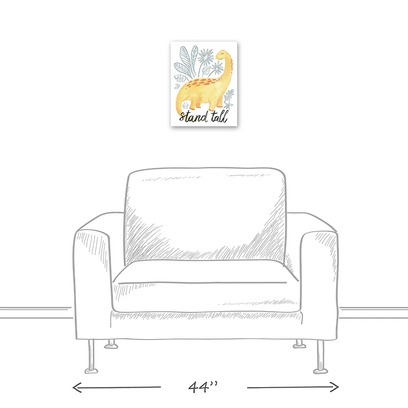 Stand Tall 11" x 14" Canvas Wall Art