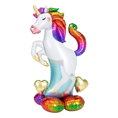 AirLoonz® 55" Unicorn Foil Balloon