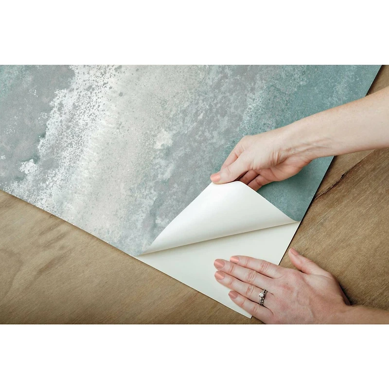 RoomMates Oxidized Metal Peel & Stick Wallpaper