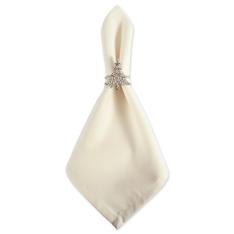 DII® Christmas Tree Napkin Rings, 6ct.