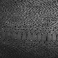 Feldman Black Reptile Faux Leather
