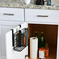 Household Essentials Over the Door Mesh Metal Basket