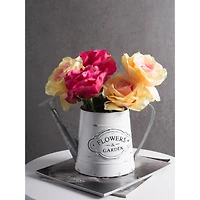 DII® Yellow Flower Open Rose Set, 6ct.