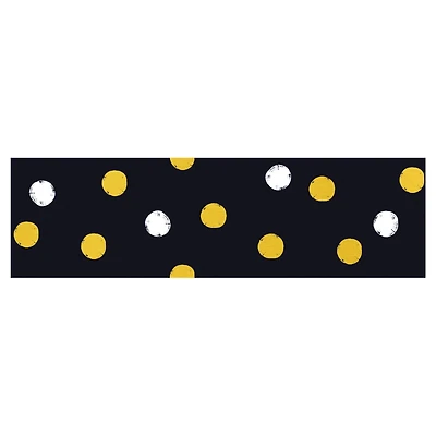 Trend Enterprises® Bolder Borders® I Heart Metal Dots Border, 35.7ft. 