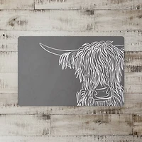 18" x 27" Wash Up Cow Sketch Floor Mat
