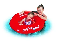 Pool Central® 29" Red Inflatable Swimming Pool Baby Seat Float