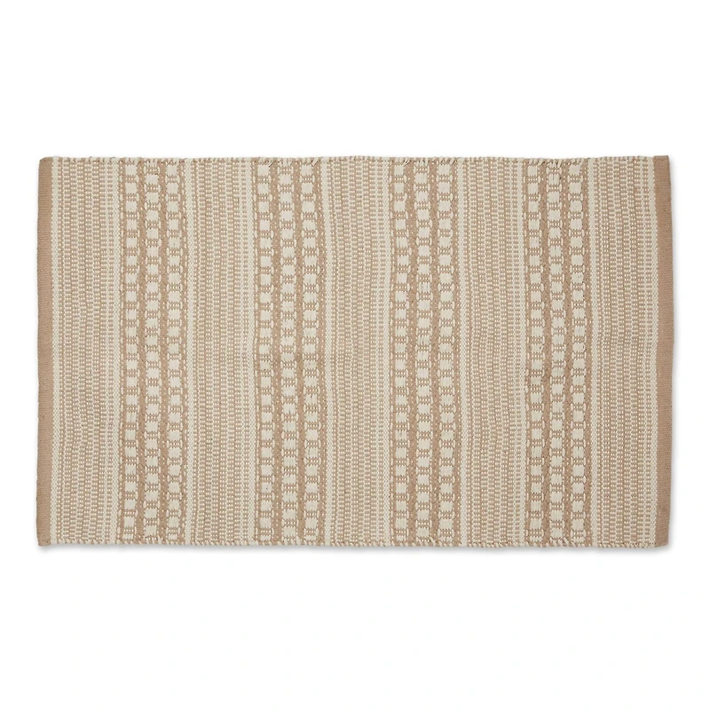 DII® Stone Dobby Stripe Hand-Loomed Rug, 2ft. x 3ft.
