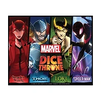 Marvel Dice Throne 4-Hero Box: Scarlet Witch, Thor, Loki, Spider-Man
