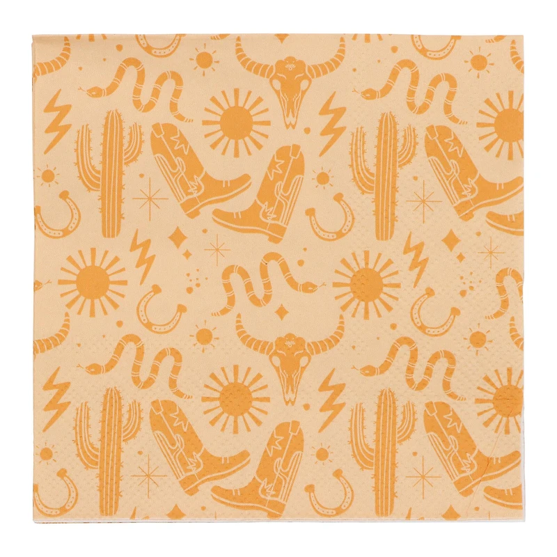 Orange Southwestern Cocktail Napkins, 20ct. by Ashland®