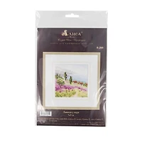 Alisa Lavender At The Sea Cross Stitch Kit
