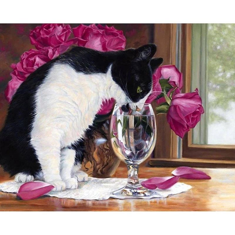 Oven Hydrangea Cross Stitch Kit