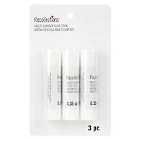 Multi-Surface Glue Sticks by Recollections™, 3ct.
