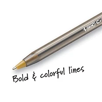 BIC® Cristal Xtra Bold Fashion Ballpoint Pen, 2 Packs of 24
