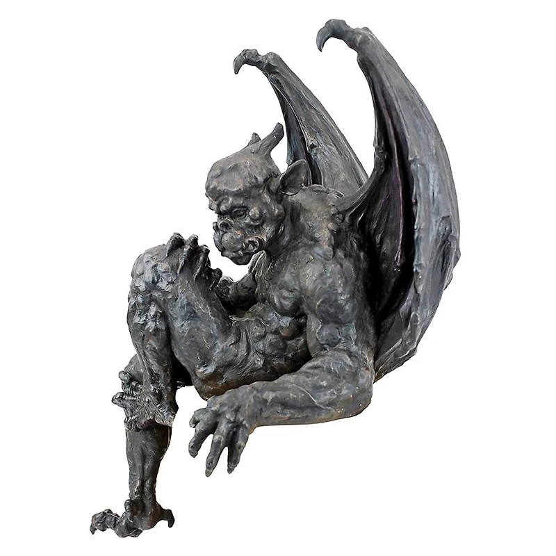 Design Toscano Old Studley Castle Gargoyle Sitter Statue