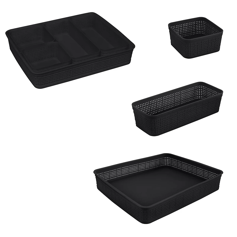 Simplify 5-Piece Organizing Basket Set