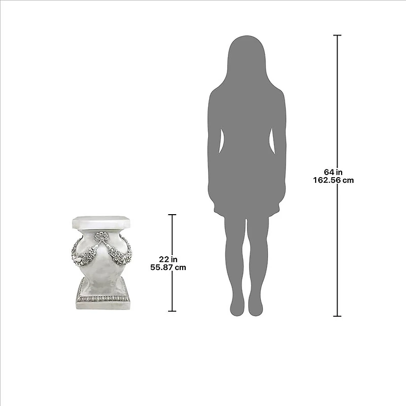 Design Toscano® 22" Schonbrunn Palace Garden Statuary Pedestal