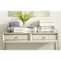 Blue Capiz Coastal Box Set