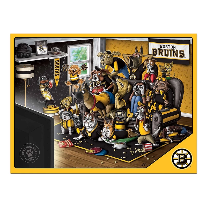 NHL Purebred Fans A Real Nailbiter 500 Piece Puzzle