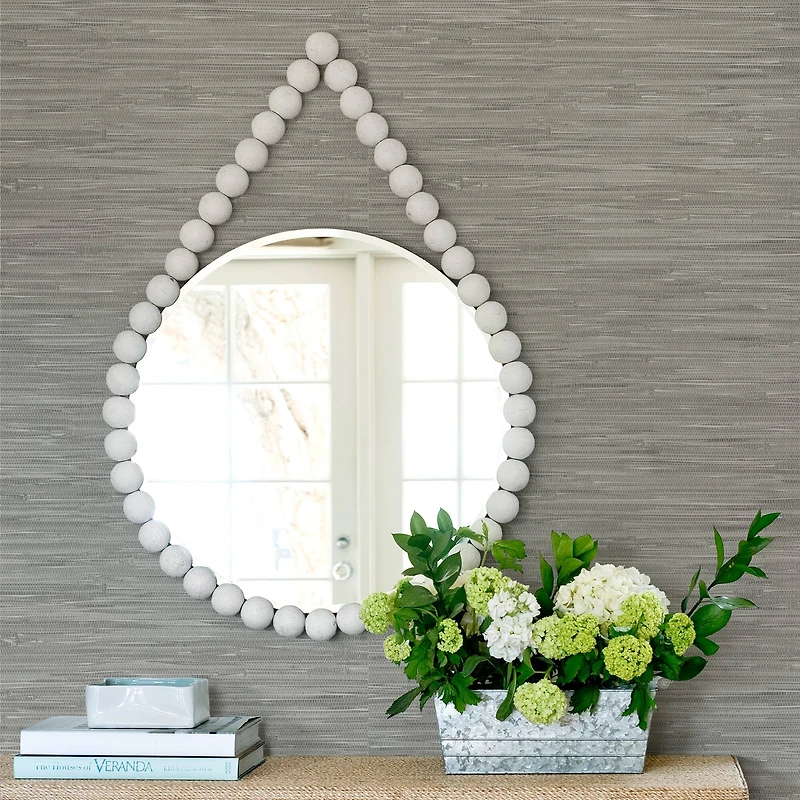 NuWallpaper Tibetan Grasscloth Peel & Stick Wallpaper