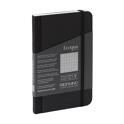 Fabriano® Ecoqua Plus Dotted Fabric-Bound Notebook