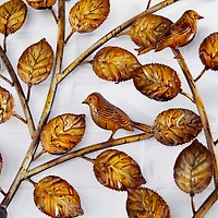 Brown Iron Traditional Wall Tree, 41" x 75" x 3"