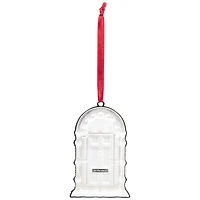 Bless This House Irish Shamrock Door Christmas Ornament - 3.75"