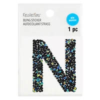Black AB Letter Bling Sticker by Recollections