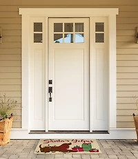 DII® Santa's Yelper Doormat