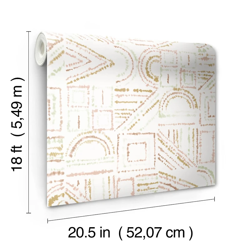 RoomMates Brisbane Peel & Stick Wallpaper