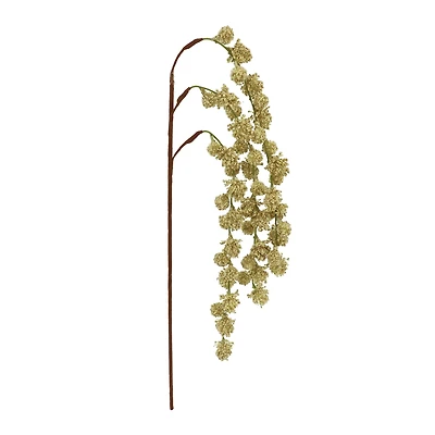 36" Cream Hanging Berry Stem by Ashland®