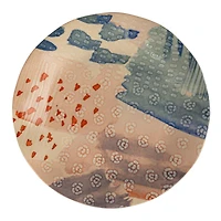 Hello Honey® 8.5" Abstract Elegance Stoneware Plate Set