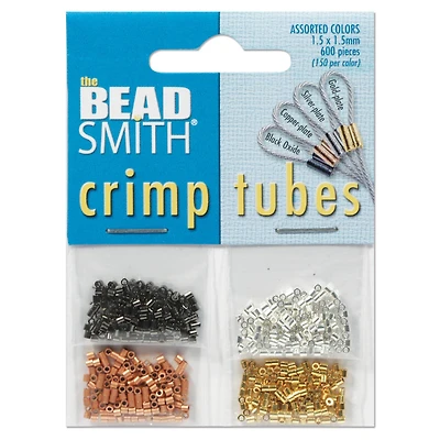 The Beadsmith® Assorted Crimp Tubes