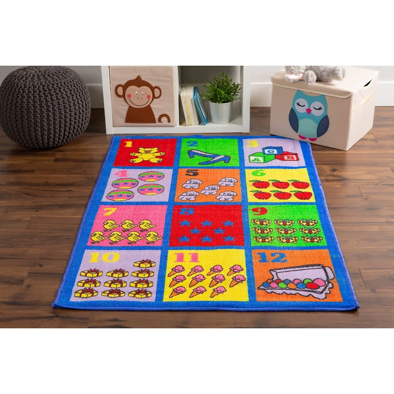 DII® Numbers Kids Play Rug, 3ft. x 5ft.