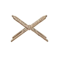 Hello Honey® 11.25" Natural Wood Laser-Cut Book Holder