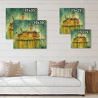 Designart - Idyllic Island of Venice At Night