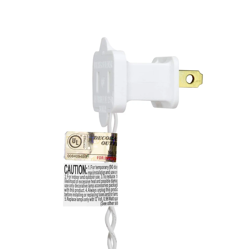 100ct. LED Mini Christmas Lights With White Wire