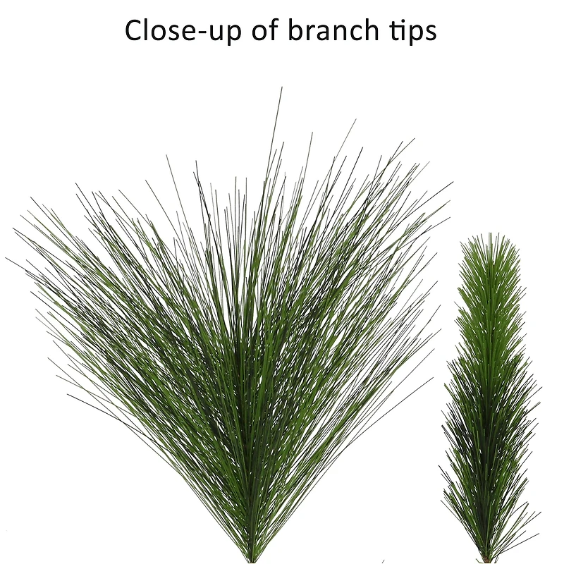 3.5ft. Pre-Lit Potted Artificial Tree, Clear Lights