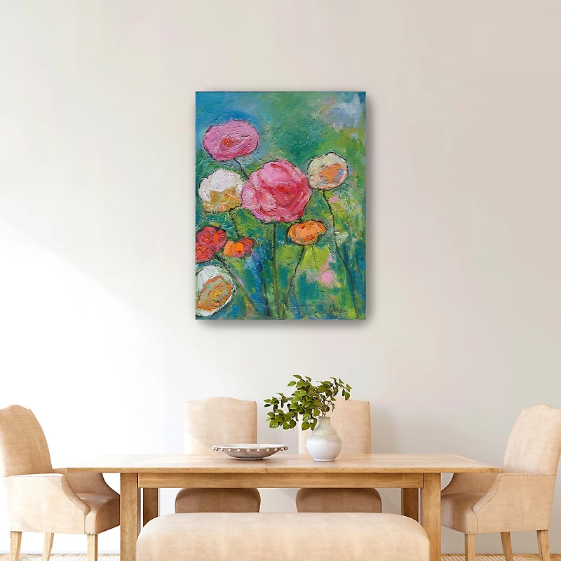 May Flowers Canvas Giclee