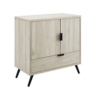 Walker Edison Birch 2 Door Accent Cabinet