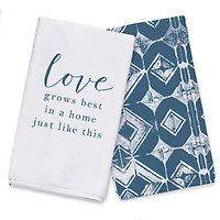 Love Grows in Homes Like This Hand Towel Set