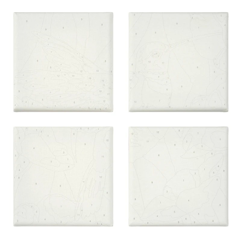 Hummingbird Paint-by-Number Gallery Mini Kit by Artist's Loft®