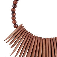 Brown Wood Bohemian Wall Decor, 13" x 13" x 3"