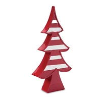 Red Whimsical Tabletop Tree Set