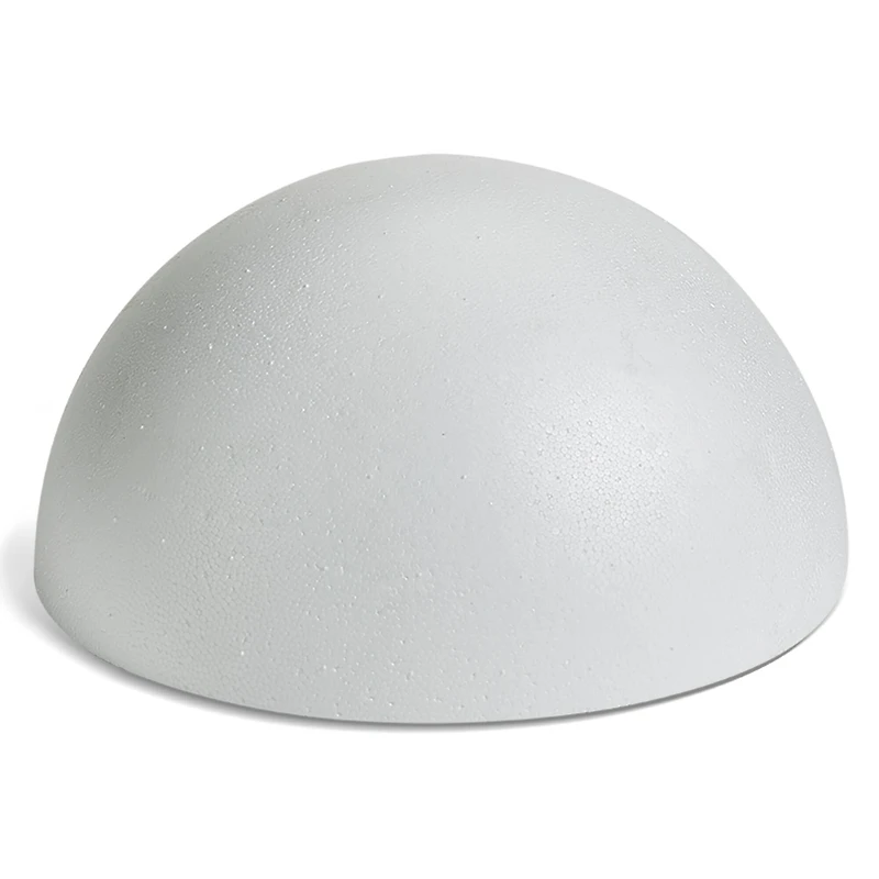 18 Pack: FloraCraft® SmoothFōM® 7.8" Hollow Foam Half Ball