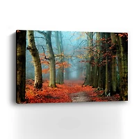 Bussum in Fall Canvas Giclee