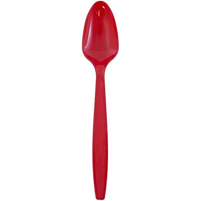 JAM Paper Red Spoons, 100ct.