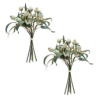14" Green Pod Foliage Bundles, 2ct.