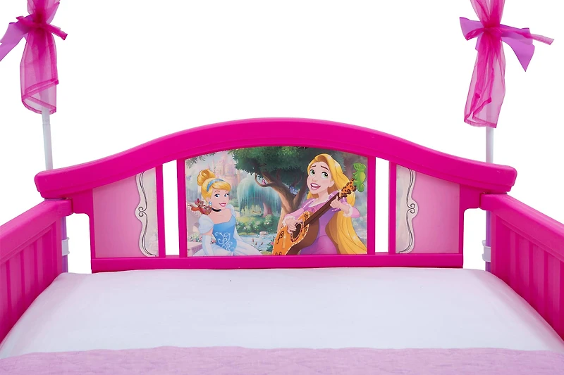 Disney® Princess Canopy Toddler Bed
